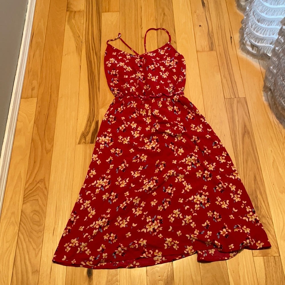 Floral summer dress